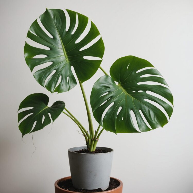 Monstera  kiedy wypuszcza korzenie powietrzne i co z nimi robi?